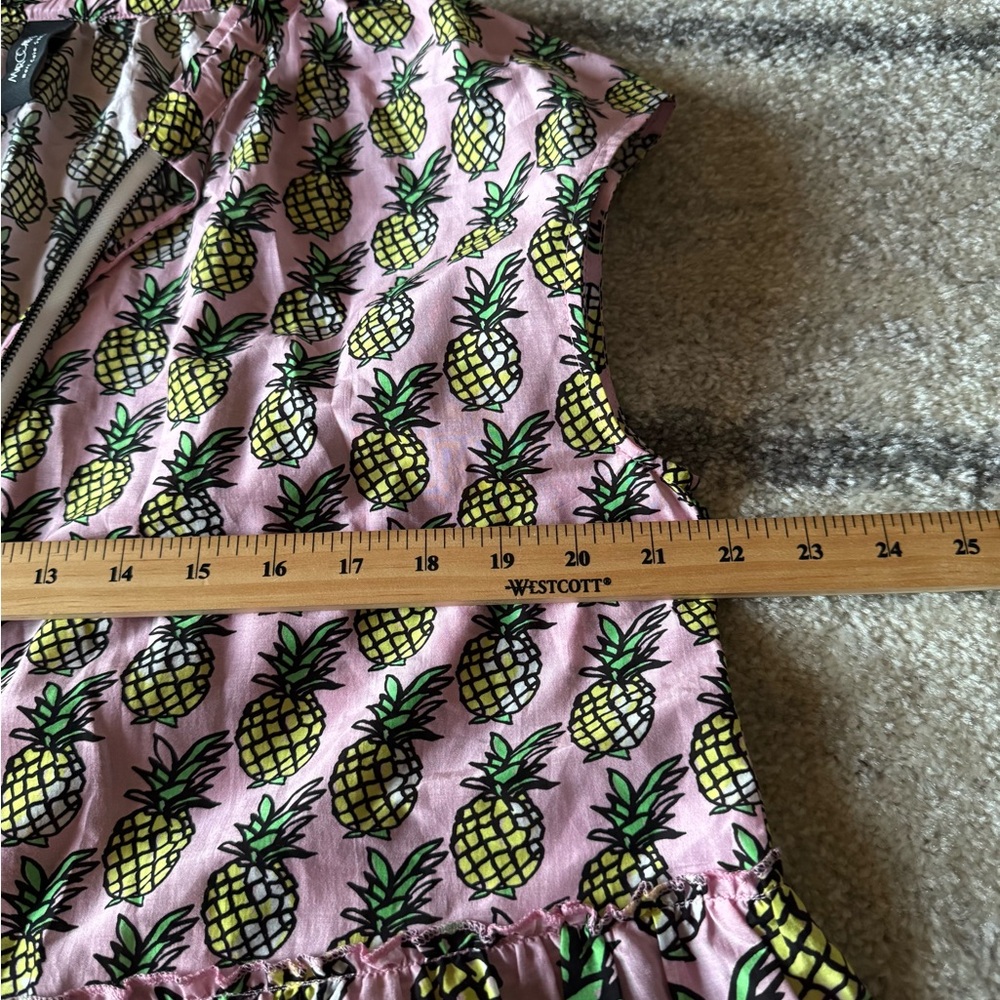 Marc Cain Pink Pineapple Print Dress - Picture 10 of 11